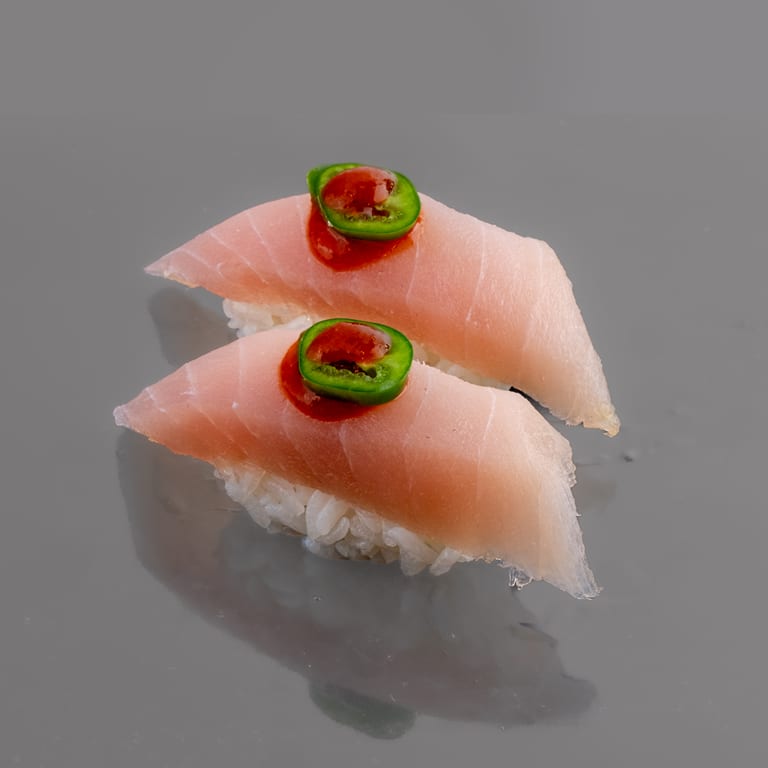 Savor our nigiri selection